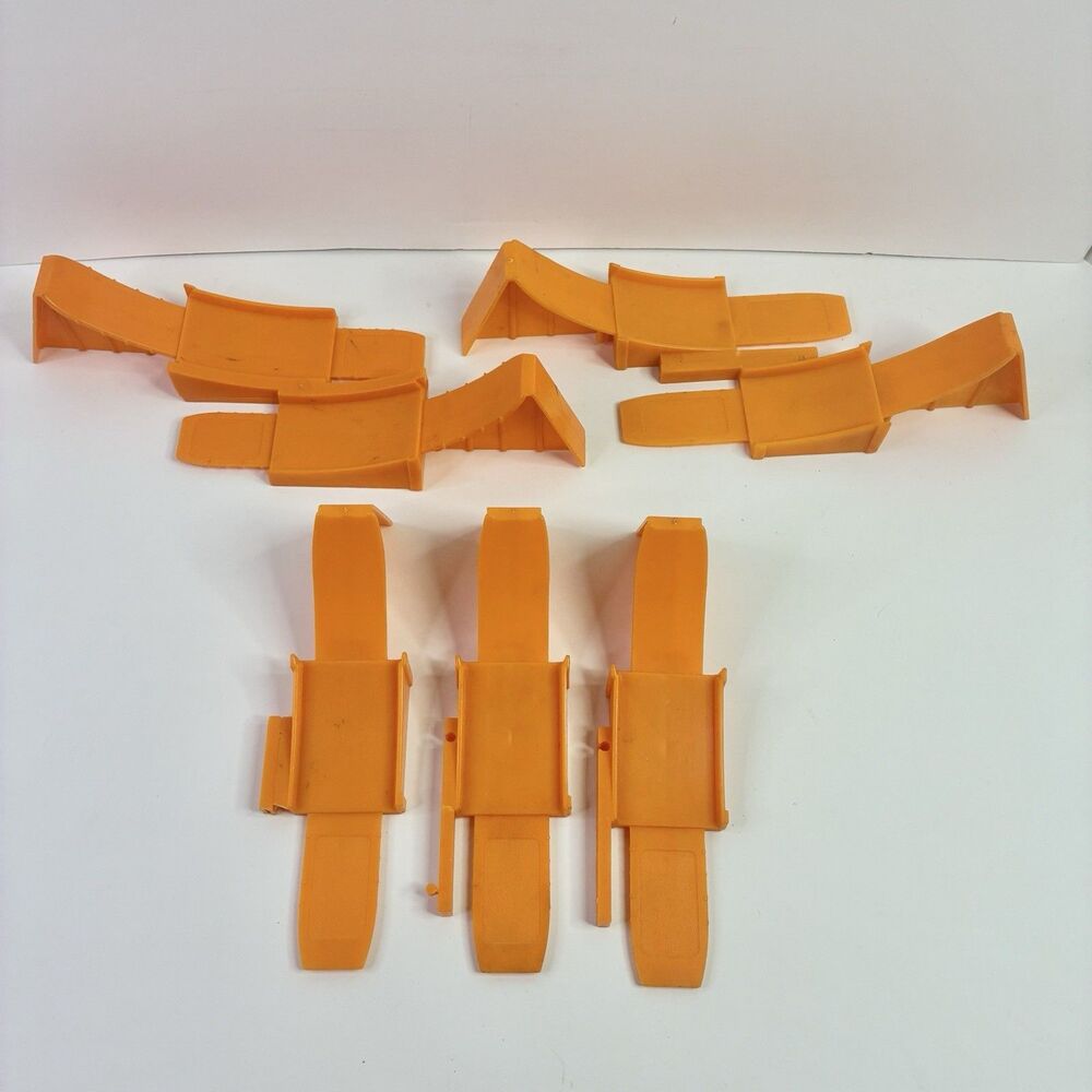 Mattel Hot Wheels Redline Track Loop Base Orange Lot *Some Broken READ DESC*